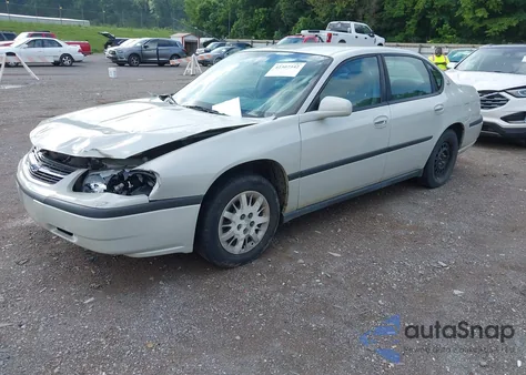 2004 Chevrolet Impala из США, поврежденный, VIN 2G1WF52E649174738